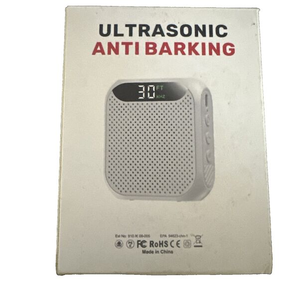Malok Anti Barking Devices 50 Ft Range Ultrasonic Stop Barking Type C Charging - Picture 3 of 11